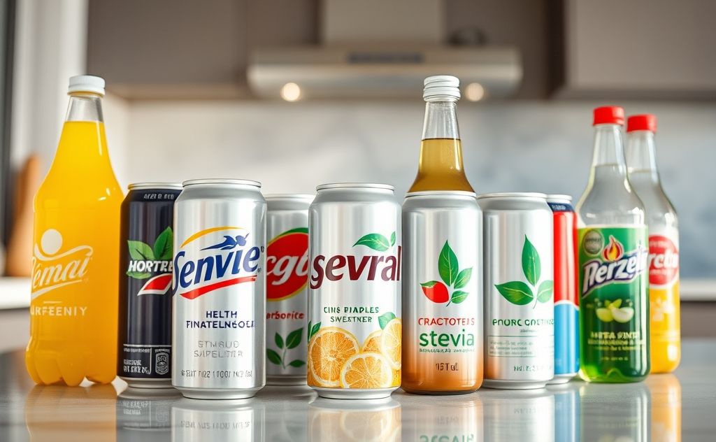 Major brands and stevia in diet soda