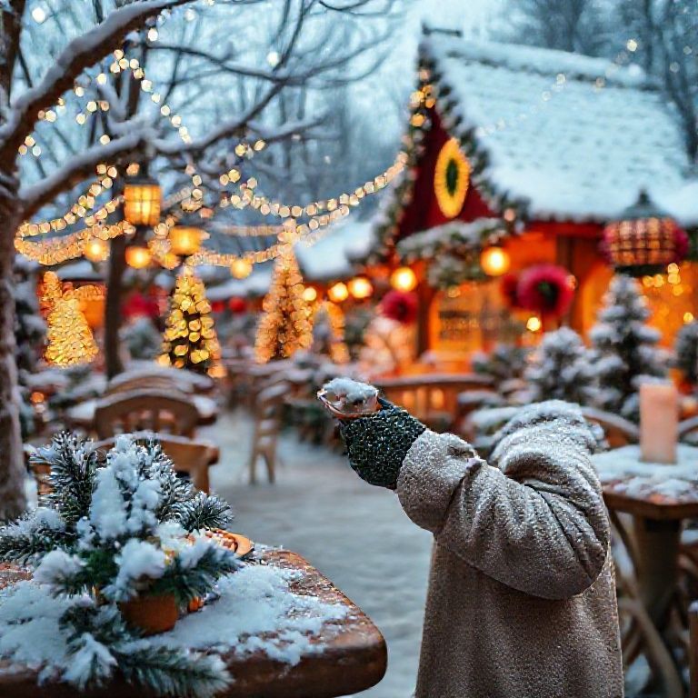 ☕ 따뜻한 추억 만들기: 겨울 에버랜드 먹거리 & 카페