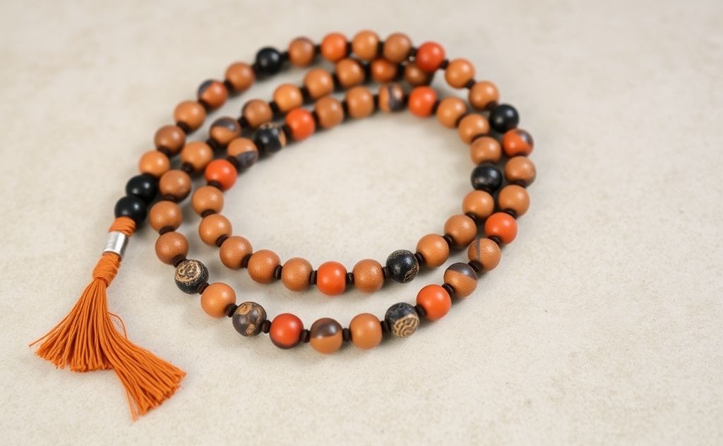 Mala beads for peaceful meditation practice