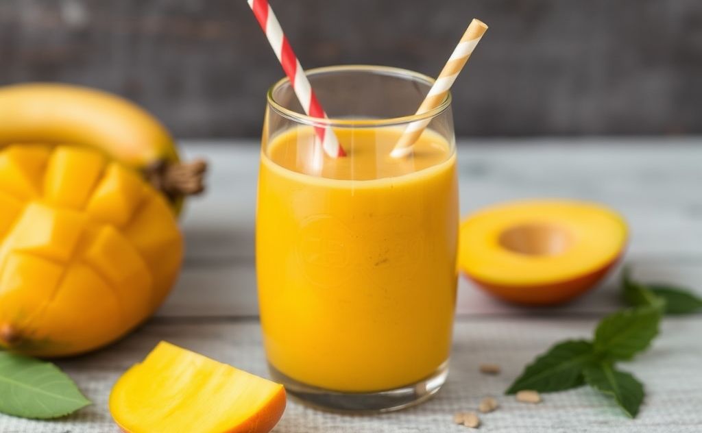 Mango skin in smoothies may cause digestive issues