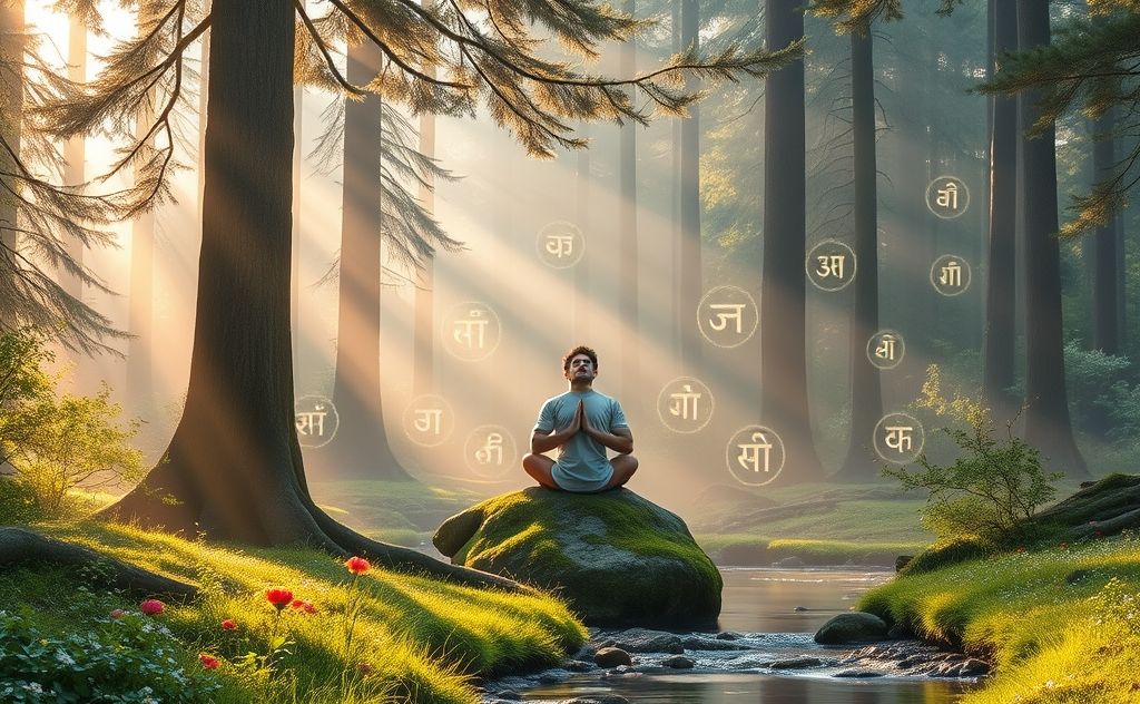 Mantras for health, wealth, and peace in nature