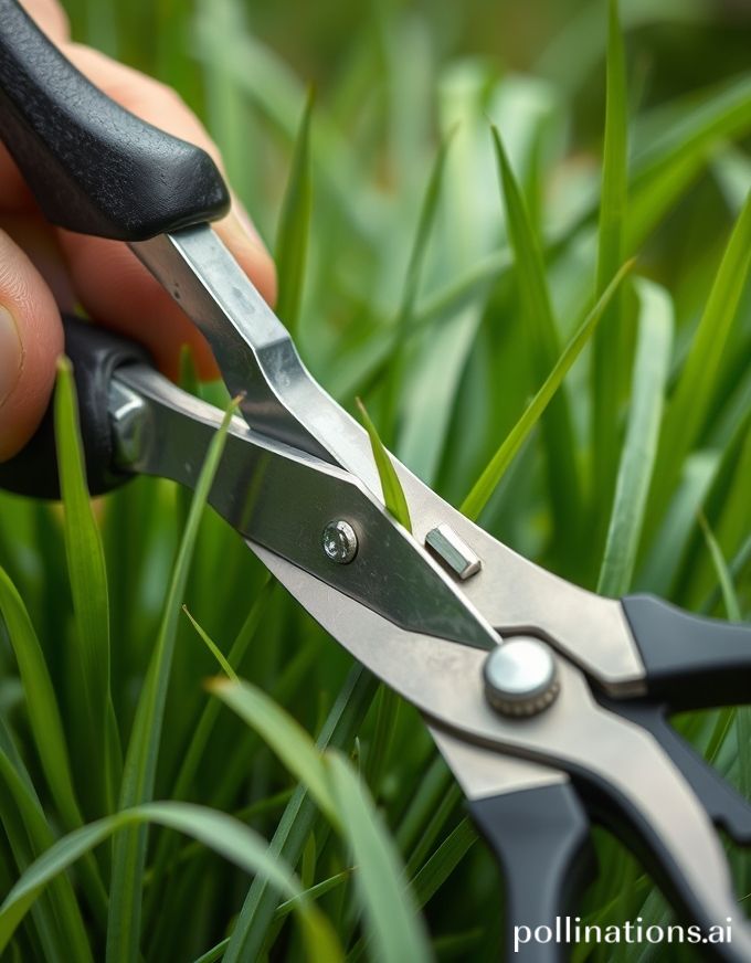 Potong rumput manual detail