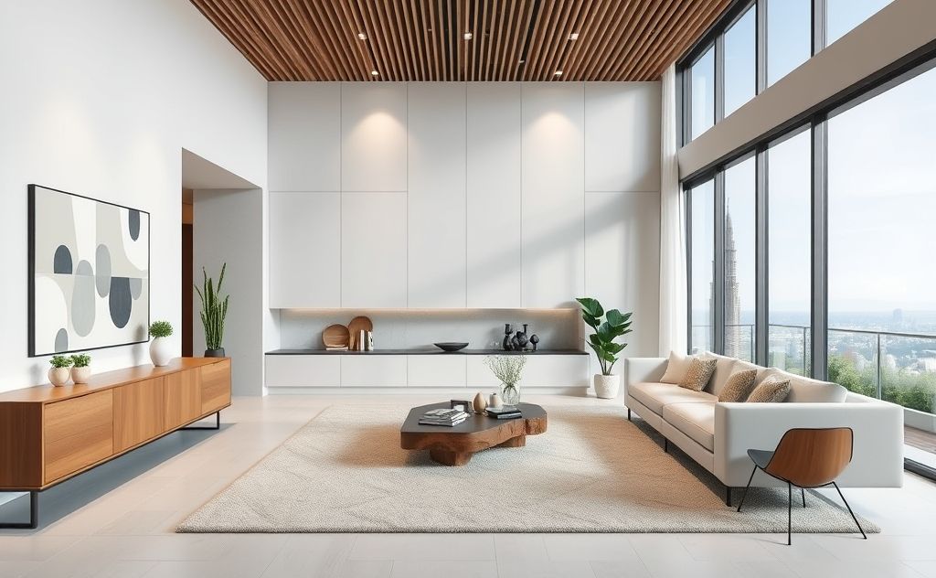 Master clean lines in modern design spaces