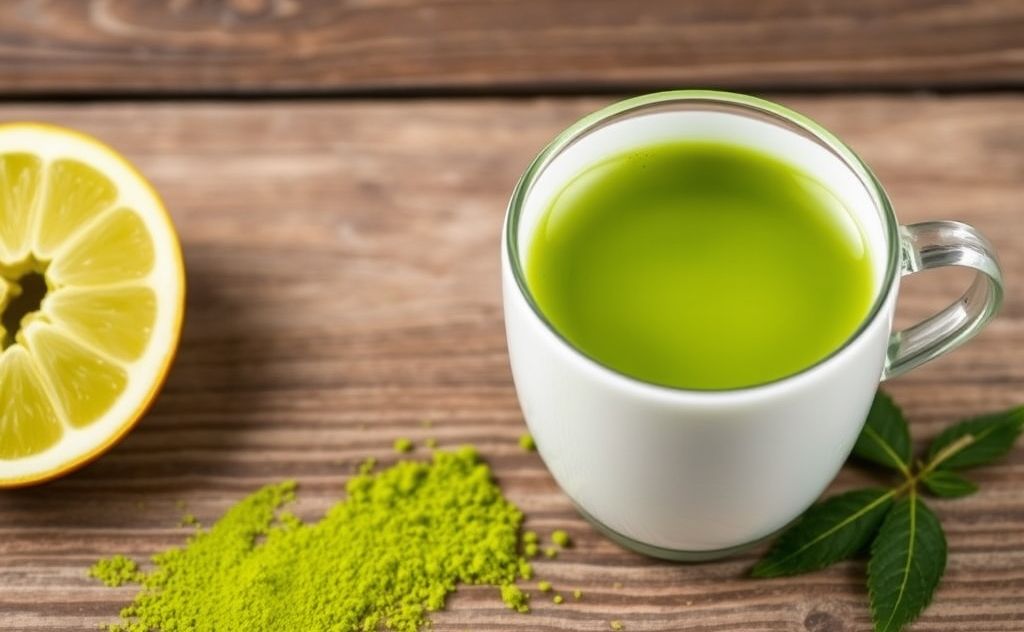 Matcha tea effects on teeth color and health