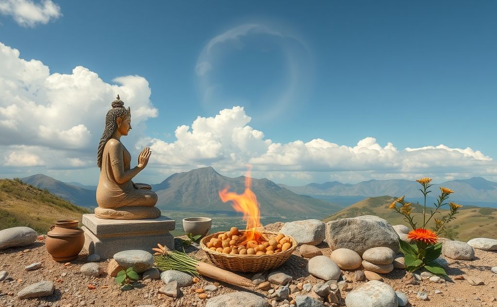 Material and spiritual wealth in harmony
