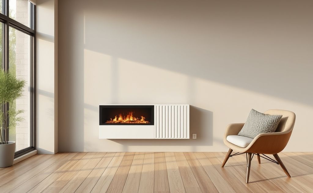 Material harmony shapes modern heater design