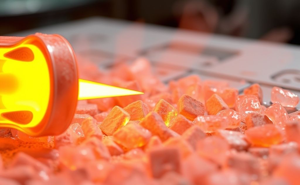 Materials transform under extreme heat conditions