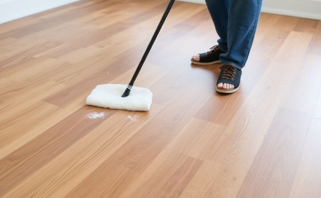 Matte finish hardwood floor cleaning tips