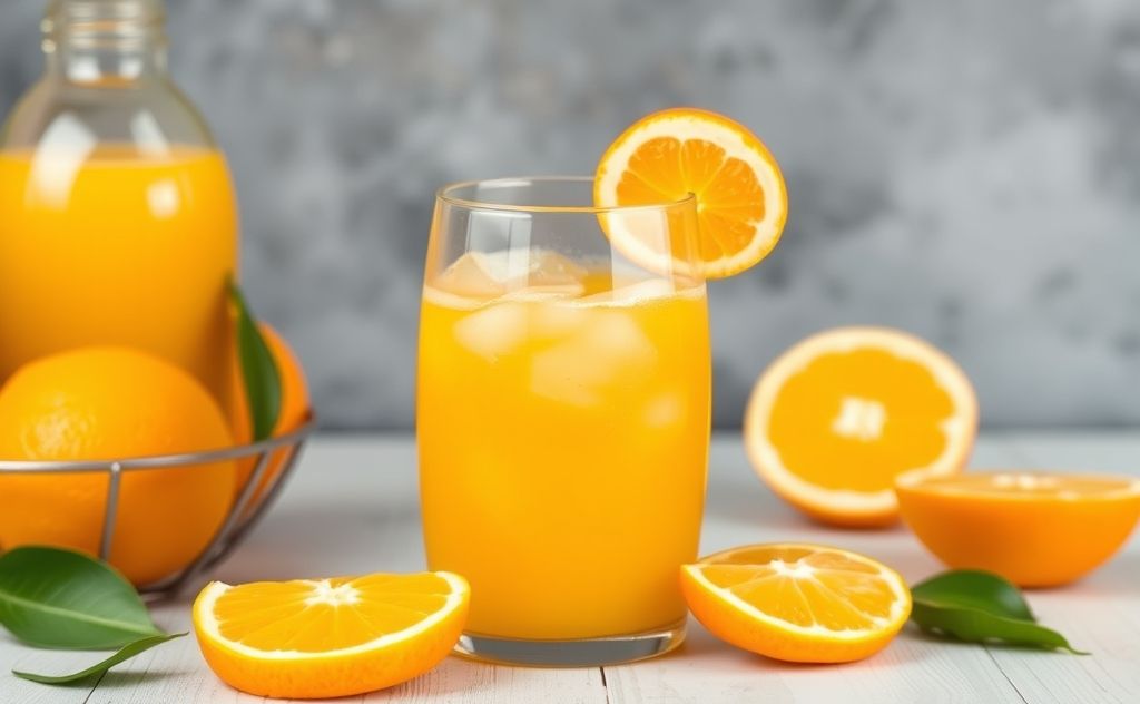 Maximize Vitamin C in fresh orange juice