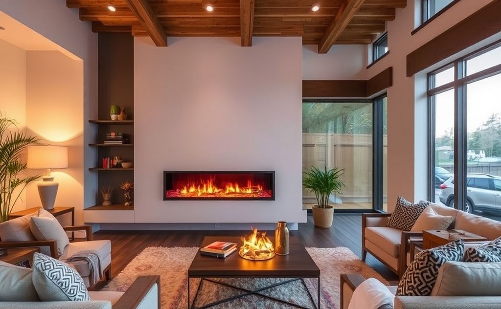 Maximize energy efficiency with infrared fireplaces