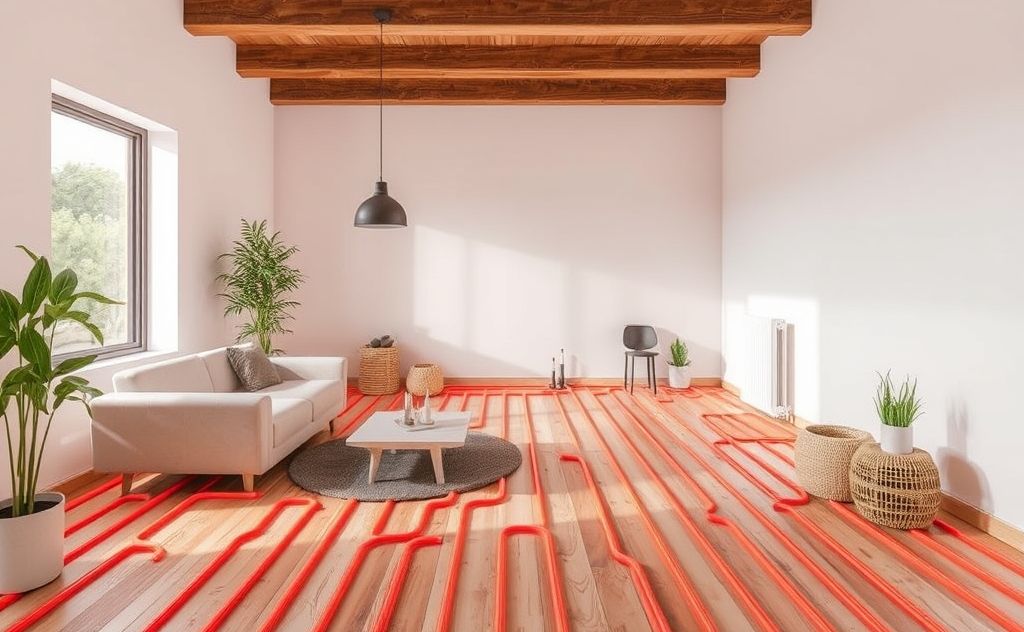 Maximize energy savings with underfloor heating