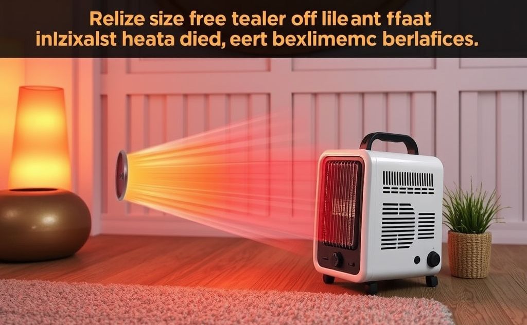 Maximize heat efficiency from portable heater