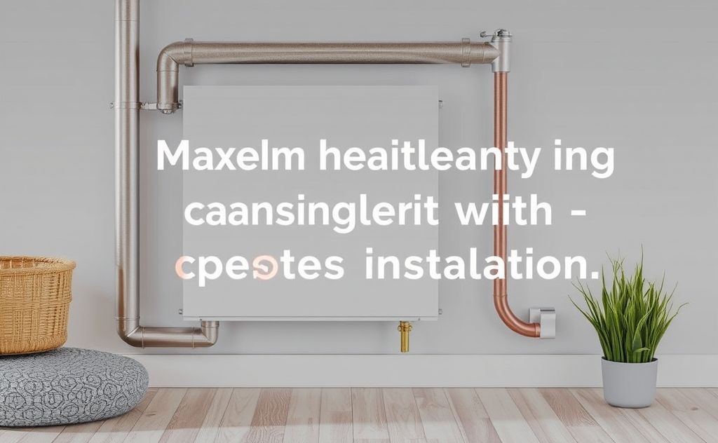 Maximize heating efficiency with proper installation