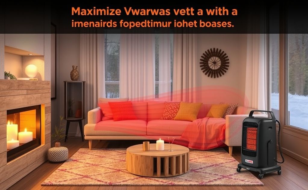 Maximize warmth with a portable infrared heater