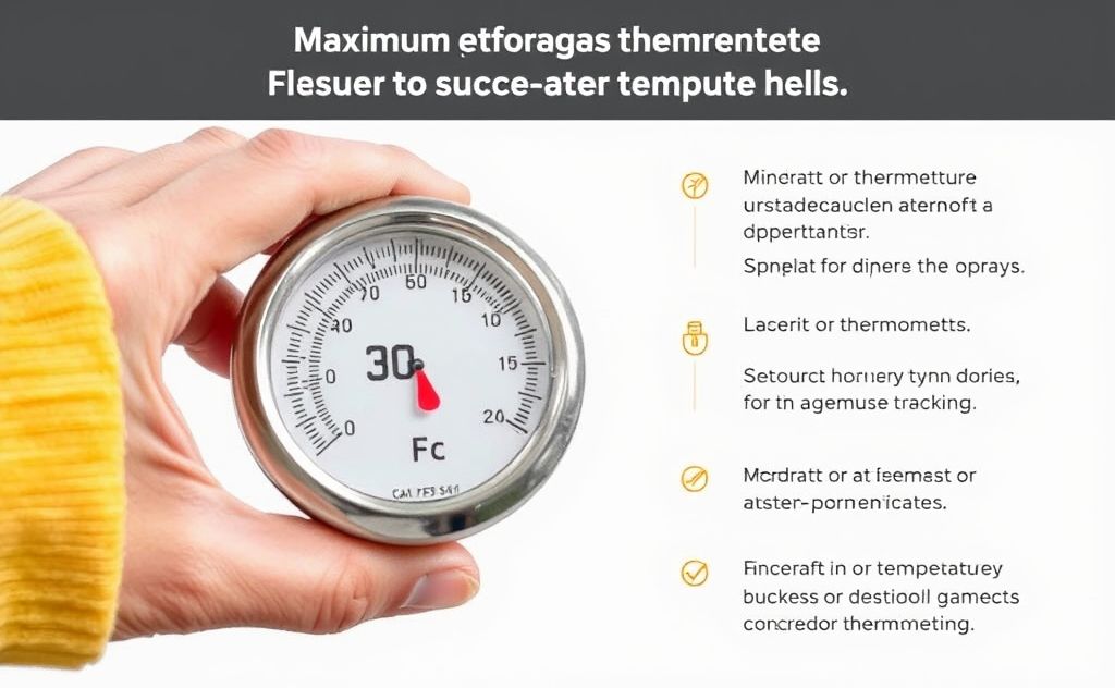 Maximum minimum thermometer benefits for temperature tracking