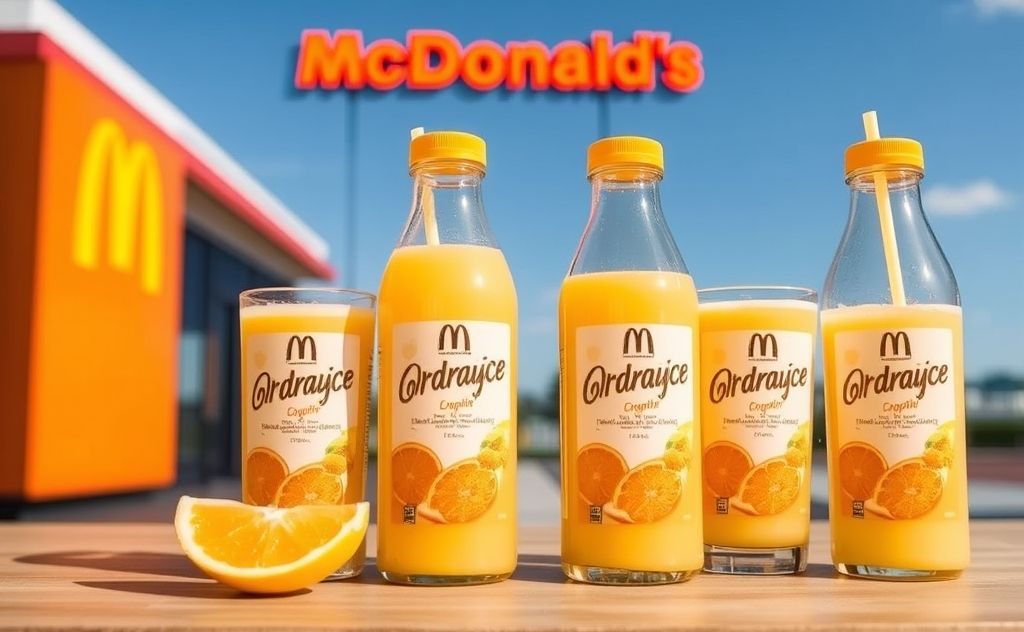 McDonald's orange juice taste and quality review