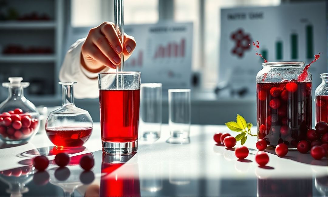 Measuring nutrient density in cranberry juice