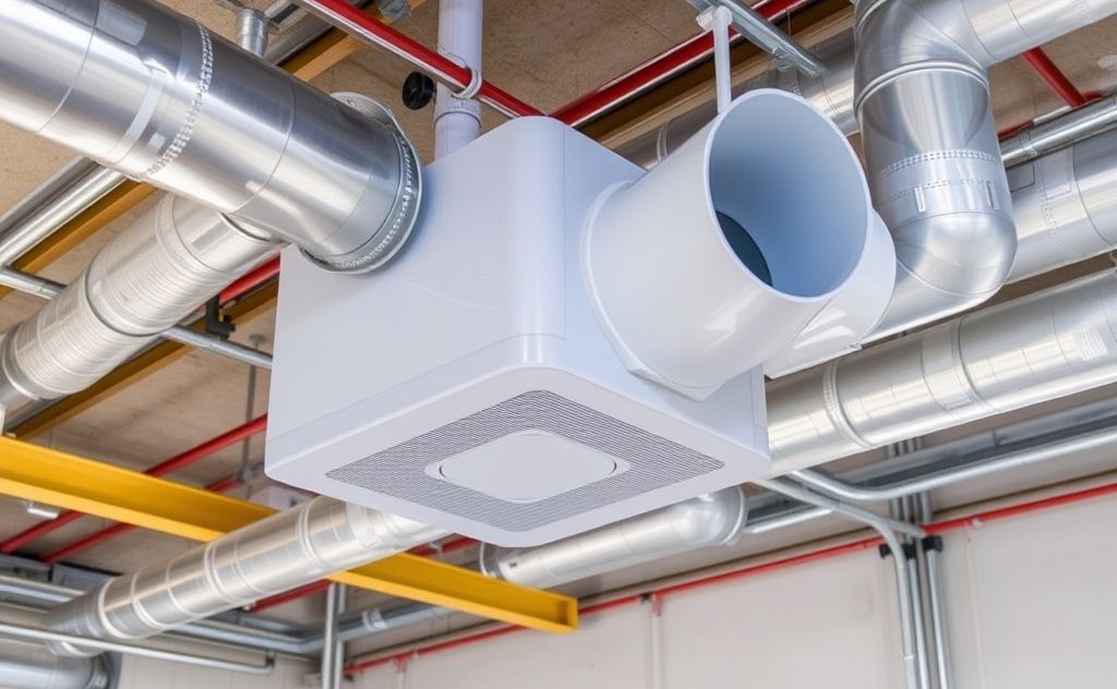 Mechanical ventilation in HVAC systems