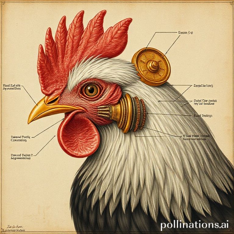 Chicken hearing mechanisms.