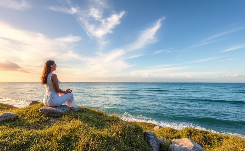 Meditate on scripture for spiritual healing and peace