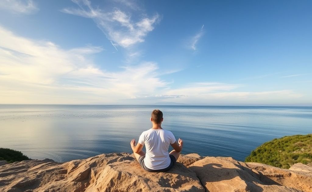 Meditation brings clarity and calm to the mind