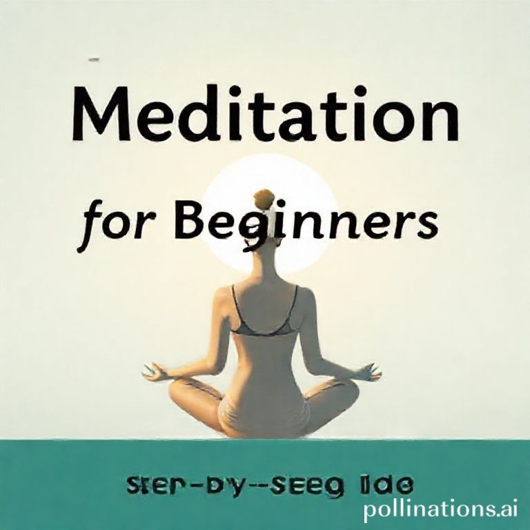 Meditation for Beginners: A Step-by-Step Guide