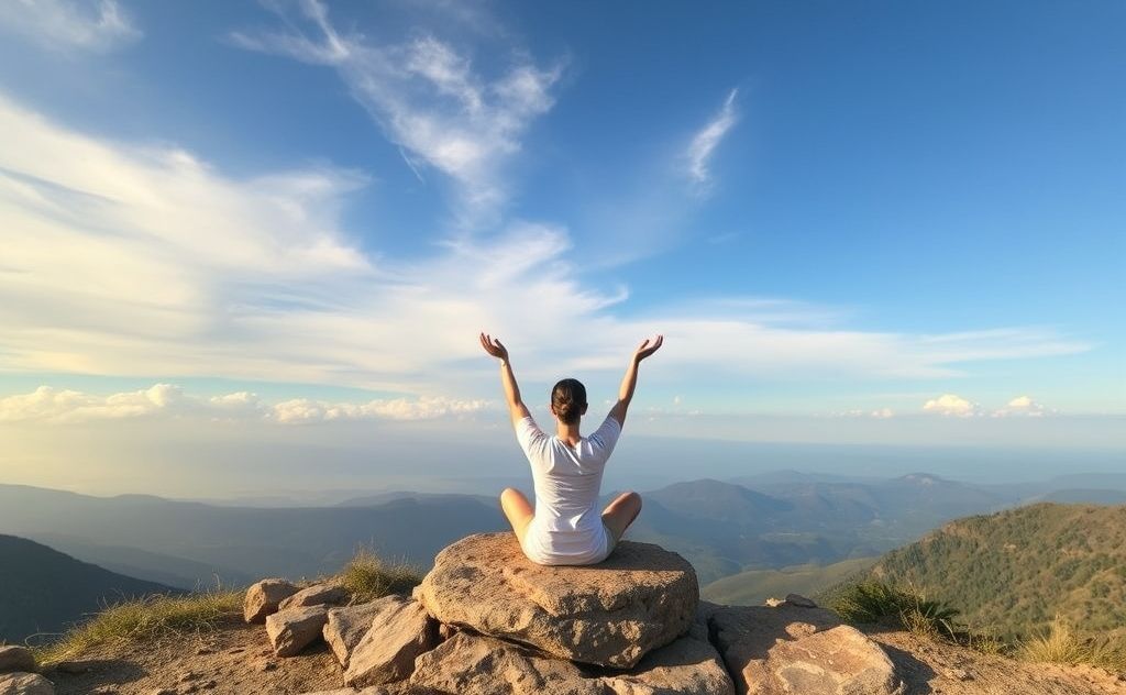 Meditation for achieving levitation and inner peace