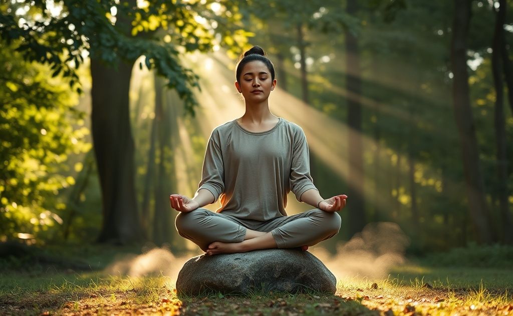Meditation for inner peace and mindfulness practice
