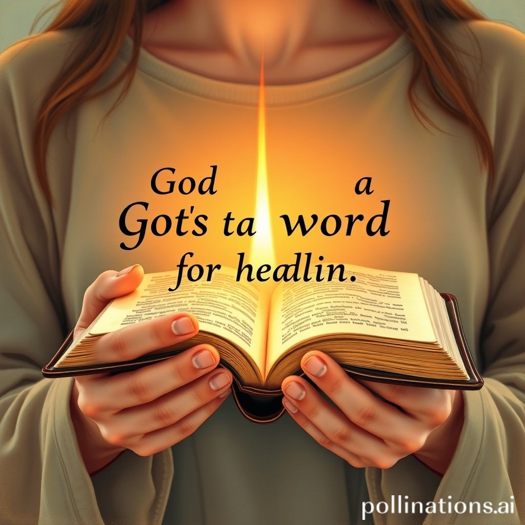 how to meditate on gods word for healing