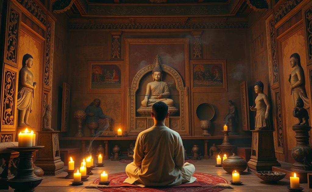 Meditation prayer in historical traditions