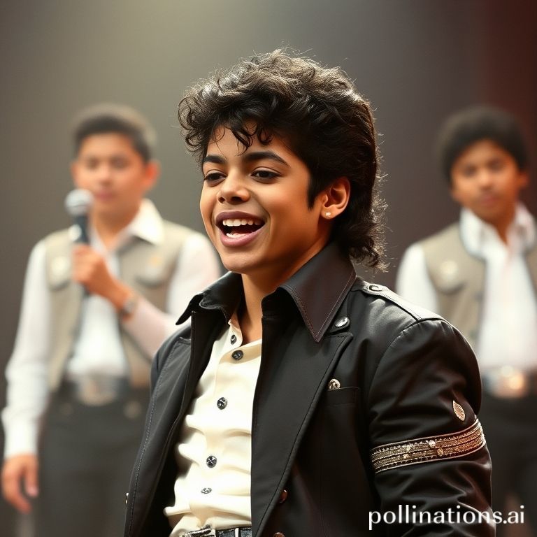 Michael Jackson in his early career