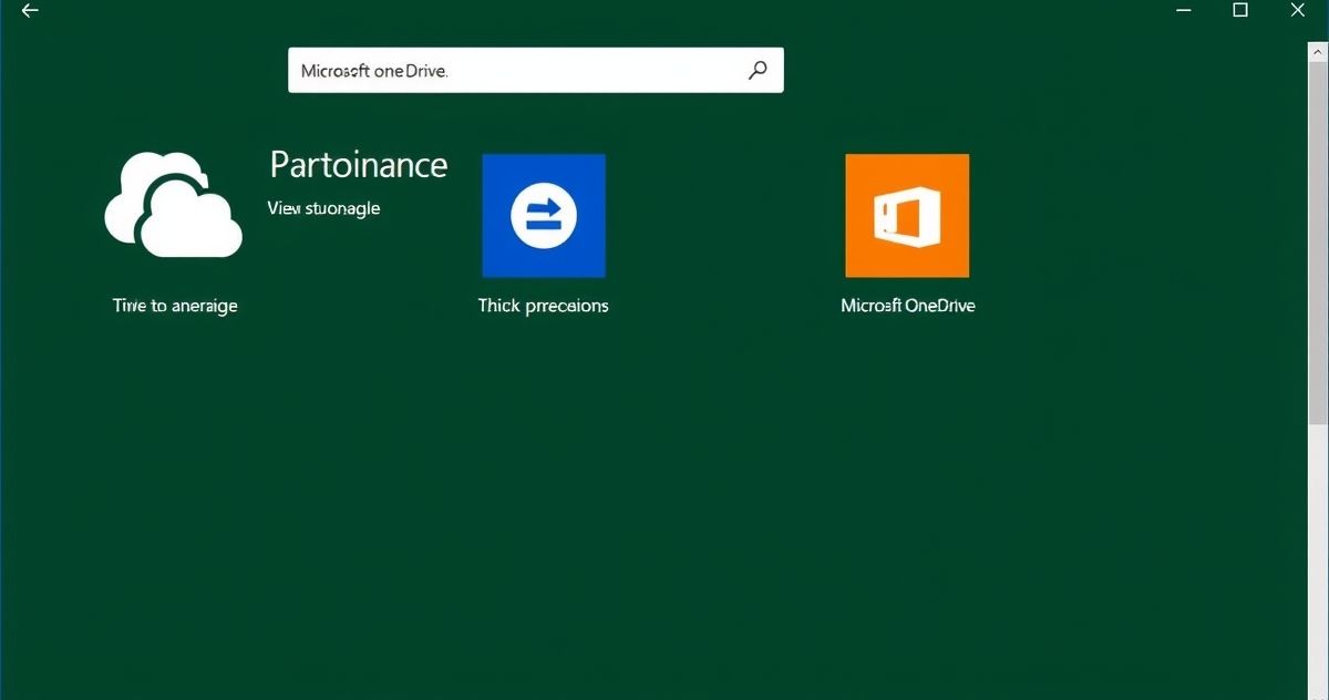 Microsoft OneDrive screenshot