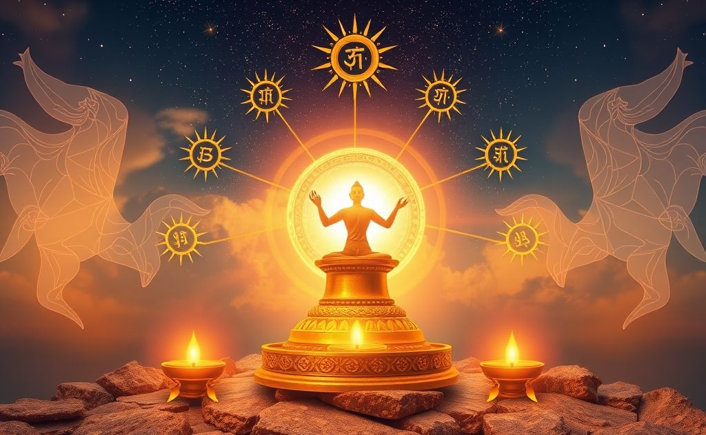 Midas manifestation system in action with success symbols