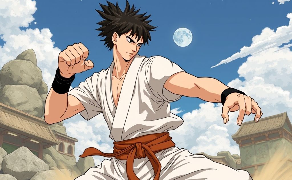 Might Guy's strength in Taijutsu training