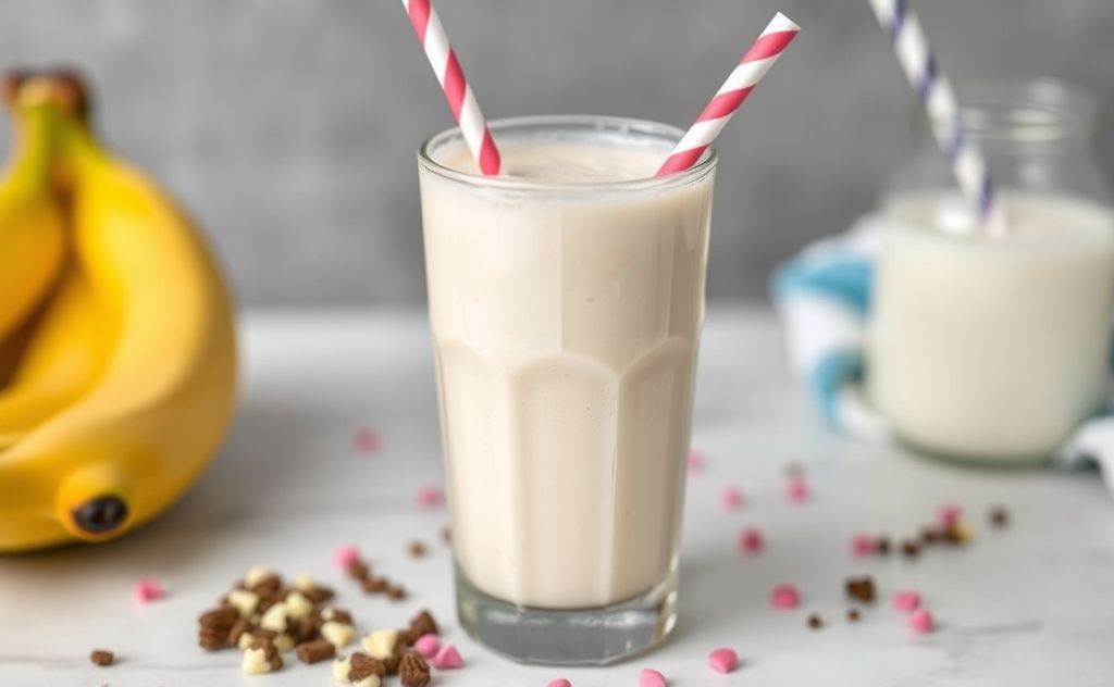 Milkshake after wisdom teeth removal recovery treat