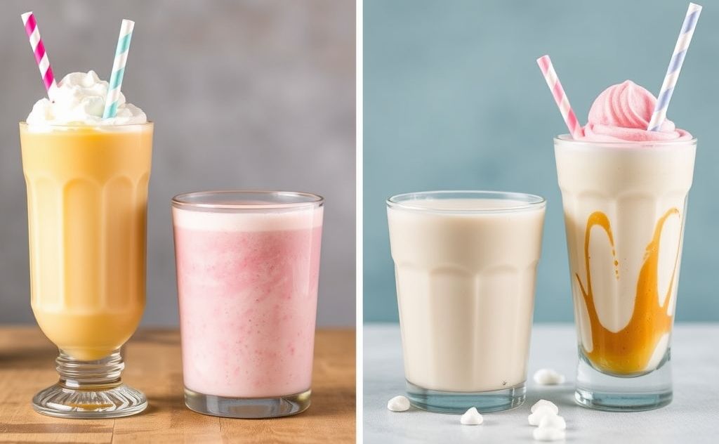 Milkshake and ice cream differences explained