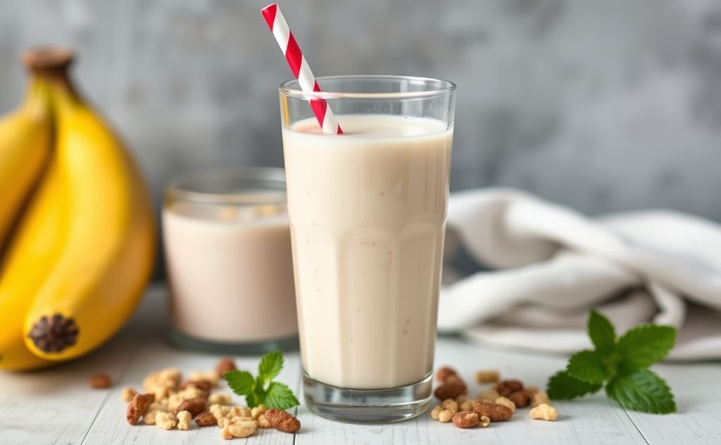 Milkshake as a weight gain solution
