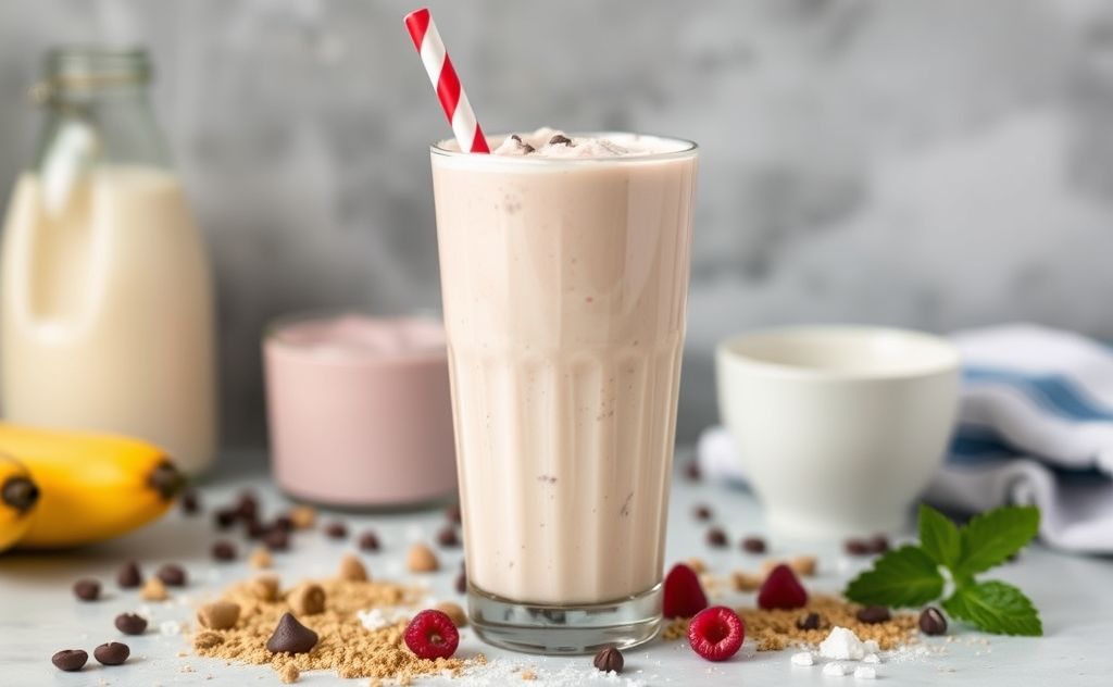 Milkshake benefits and indulgence in moderation