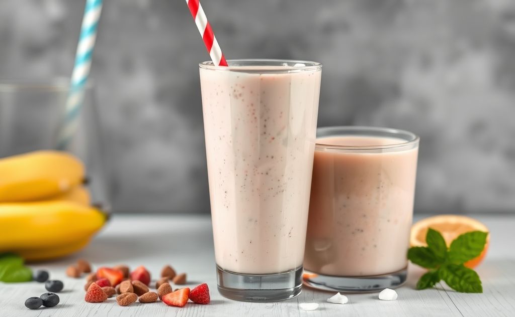 Milkshake differs from smoothie in texture