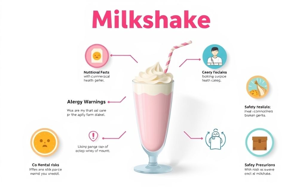 Milkshake effects on health and safety risks