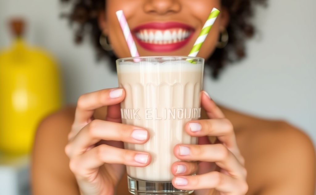 Milkshake enjoyment with Invisalign braces tips