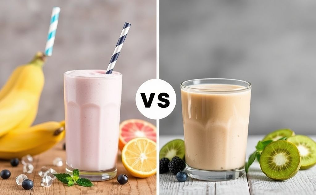 Milkshake vs smoothie: what's the difference?