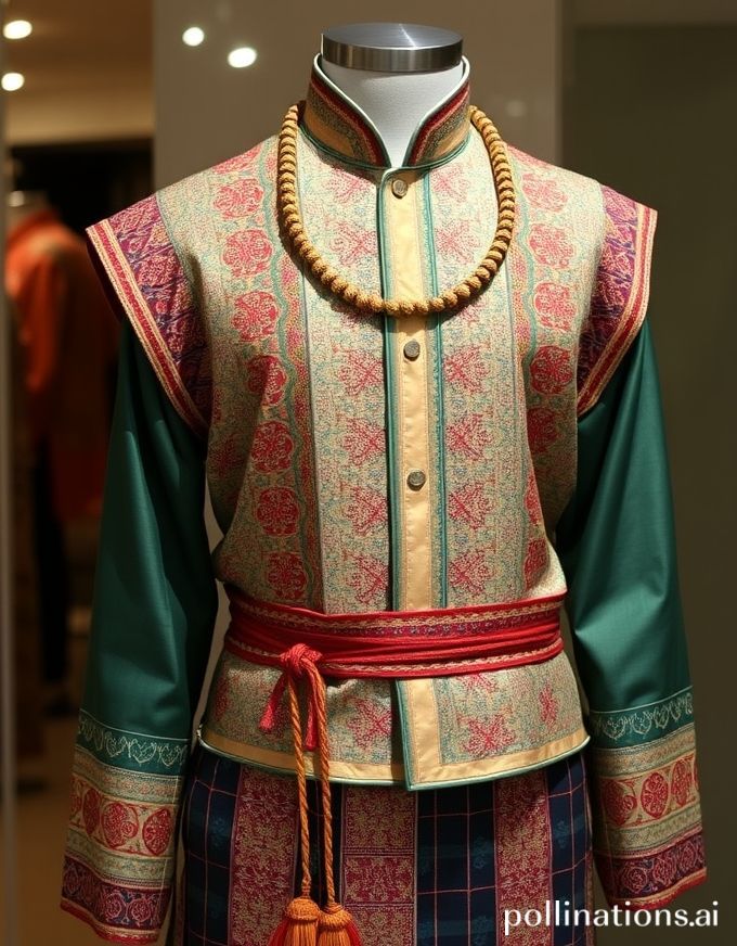 Baju adat Minang songket