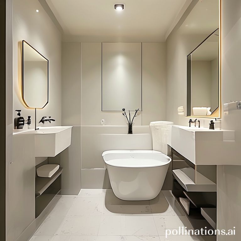 Minimal Guest Bathroom Decor: Simple, Stylish Upgrades for a Calm, Welcoming Powder Room, , realistic photo 2