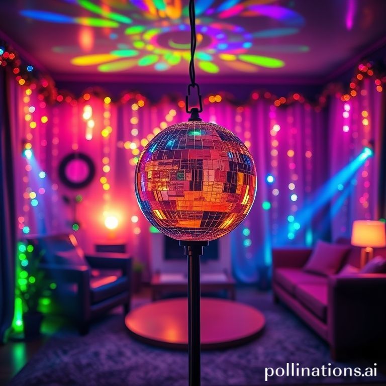 미러볼 스마트조명으로 홈파티 분위기 연출