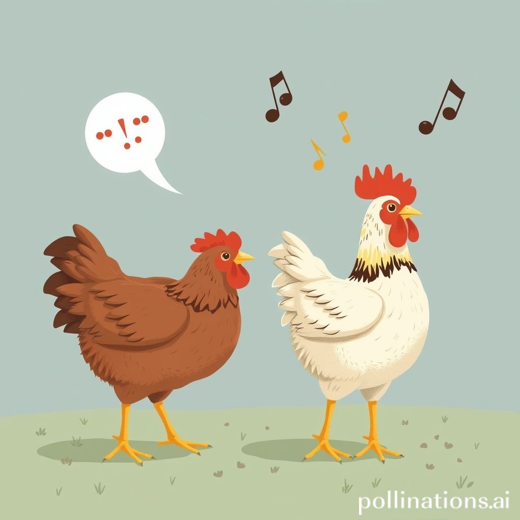 Misconceptions about chicken sounds