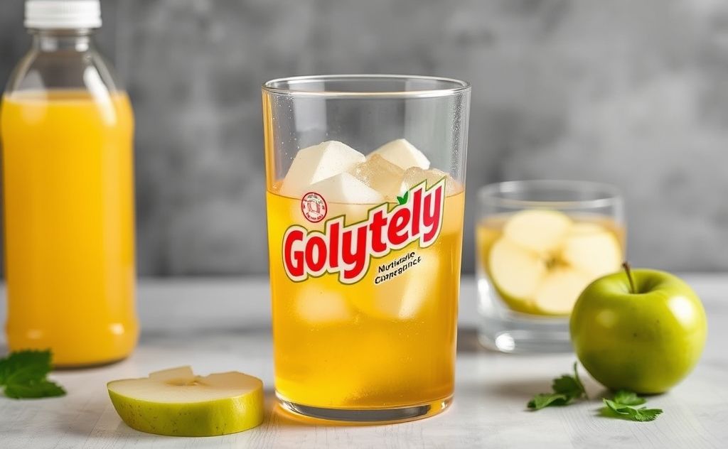 Mix Golytely with apple juice for better taste
