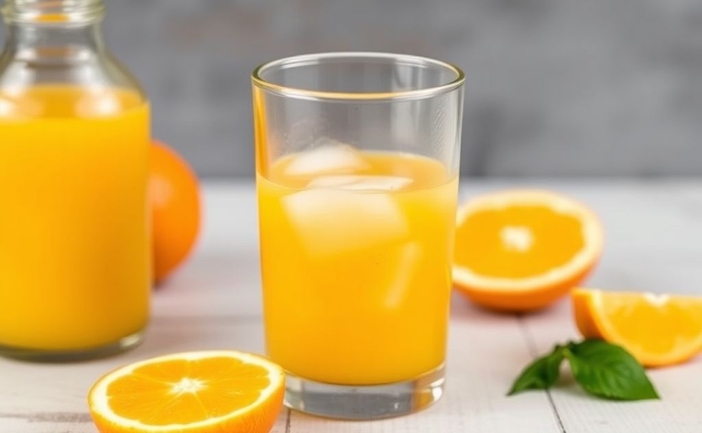 Mix Metamucil with orange juice for a tasty drink