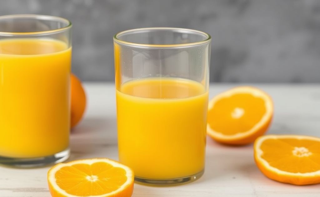 Mix Metamucil with orange juice well