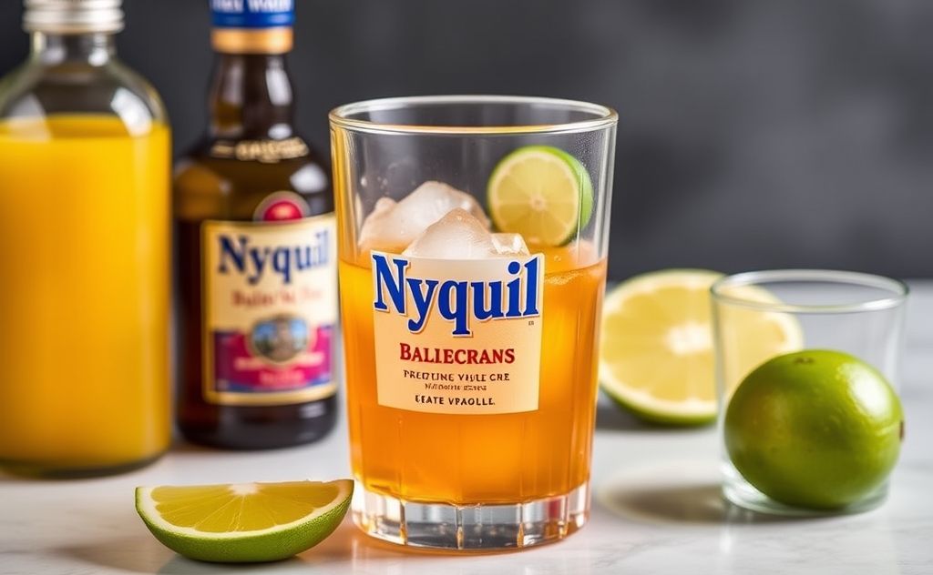 Mix Nyquil with juice for better taste.
